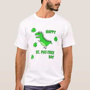T-shirt Joyeux St Pat Trex Saint Patrick's Day Dinosaur Ki