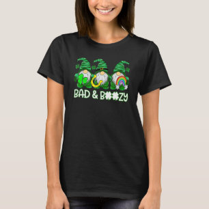 T-shirt Joyeux St Patrick S Day Mauvais Et Boozy Lucky 3 G