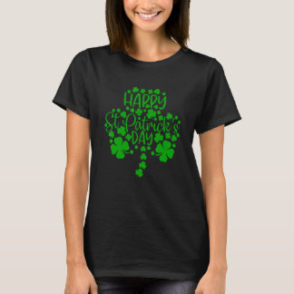 T-shirt Joyeux St Patrick S Day Shamrock Clover Hommes Fem