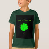 T-shirt Joyeux St. Patrick's Day Boys Deep Forest T Shirt (Devant)