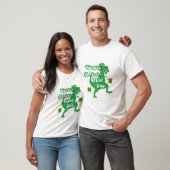 T-shirt Joyeux St. Patricks Day Funny T-rex Dinosaur (Unisexe)