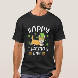 T-shirt Joyeux St Patrick's Day Funy Saint Patricks Corgi 