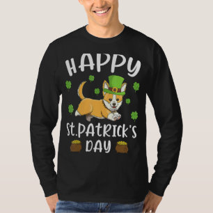 T-shirt Joyeux St Patrick's Day Funy Saint Patricks Corgi