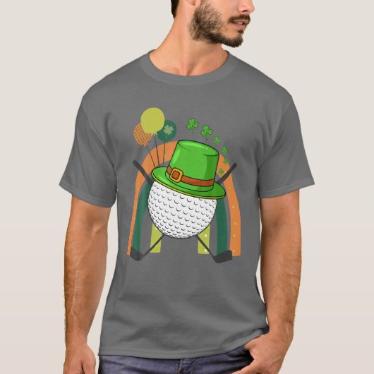 T-shirt Joyeux St Patrick's Day Golf St Patrick (Devant)