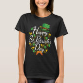 T-shirt Joyeux St Patrick's Day Irish Leprechaun Saint Par (Devant)