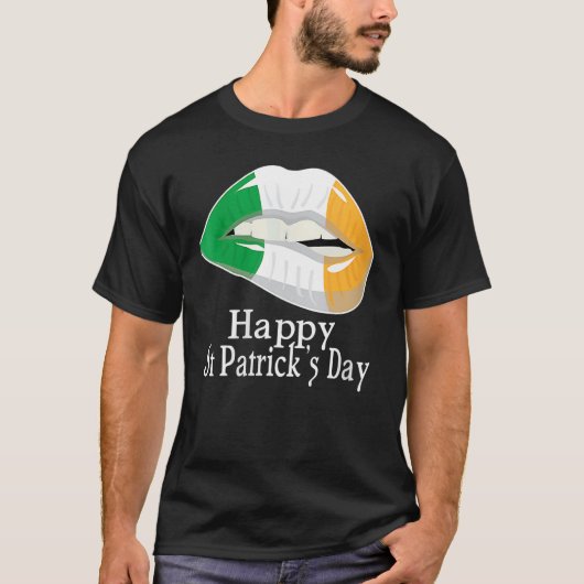 T-shirt Joyeux St Patrick's Day Saint Irish Patrick Girl b (Devant)