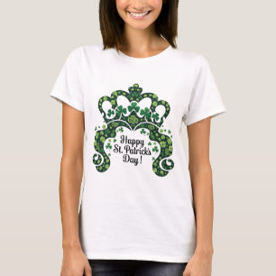 T-shirt Joyeux St. Patricks Day Shamrock Irish Saint Patri