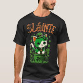 T-shirt Joyeux St Patrick's Day Slainte Irish Gaelic Toast (Devant)