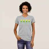 T-shirt Joyeux St Patrick's Paddy's Day Green Beer Mugs Te (Devant entier)
