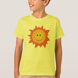 T-shirt Joyeux Sun Kid souriant