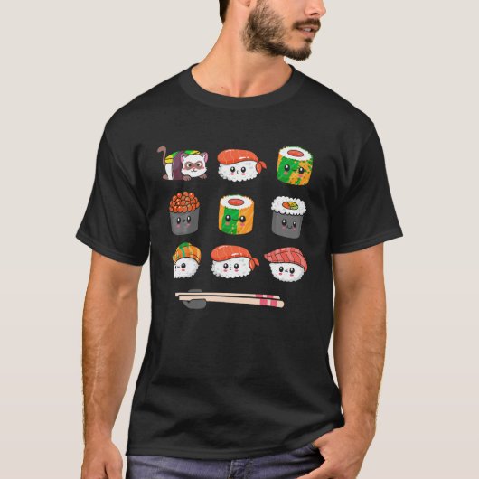 T-shirt Joyeux Sushi (Devant)