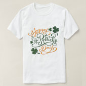 T-shirt "Joyeux texte de St. Patrick