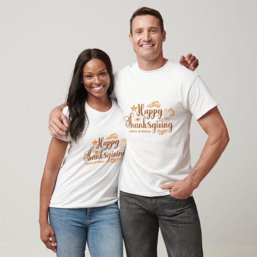 T-shirt Joyeux Thanksgiving (Unisexe)