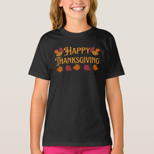 T-Shirt Joyeux Thanksgiving (Devant)