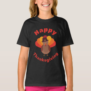 T-shirt Joyeux Thanksgiving Dinde