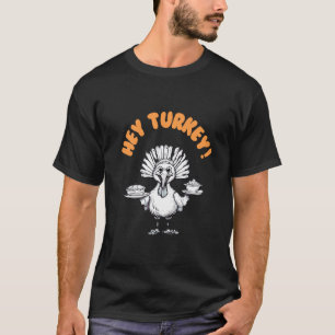 T-shirt Joyeux Thanksgiving Drôle Dinde Famille Automne Ho