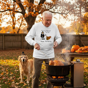 T-shirt Joyeux Thanksgiving Mauvaise Journée Dinde