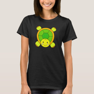 T-shirt Joyeux Tortoise Garçons Filles Hommes Femme