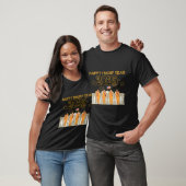 T-shirt Joyeux Trump Année Party 2025 Maison Blanche Nouve (Unisexe)