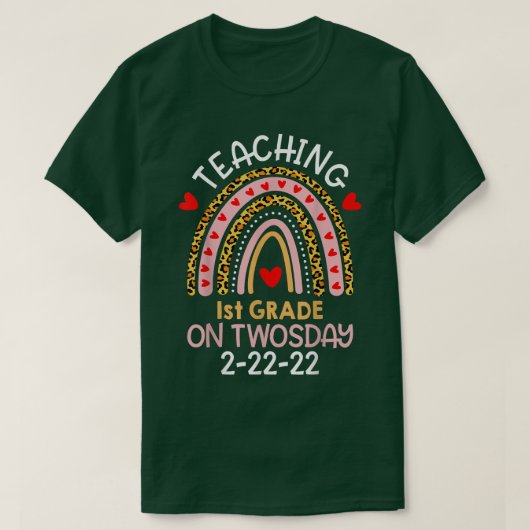 T-shirt Joyeux Twosday 22222  (Design devant)