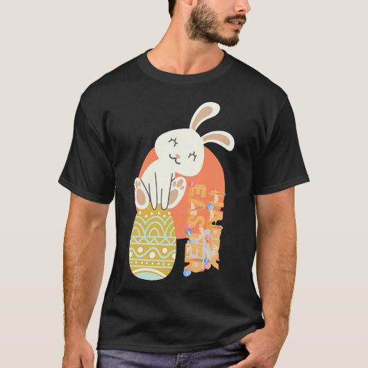T-shirt Joyeux vacances de Pâques mignonne (Devant)