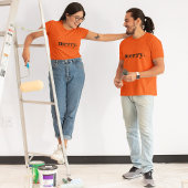 T-shirt Joyeux vacances sur mesure Customisé Unisex Modern