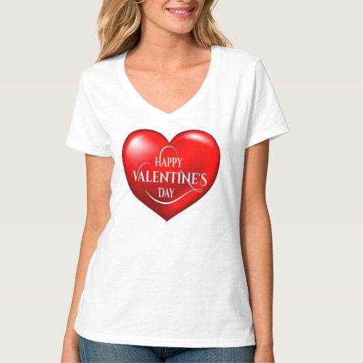 T-shirt Joyeux Valentine ! (Devant)