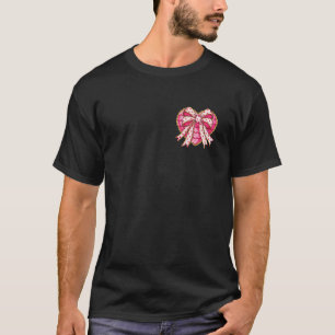 T-shirt Joyeux Valentine's Day Coeur Love Coquette Bow Gir