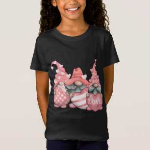 T-Shirt Joyeux Valentines Jour Gnome Couple Correspondant 