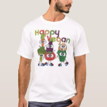 T-shirt Joyeux Vegan<br><div class="desc">Si vous êtes végétalien et que vous aimez les modèles mignons, vous allez rire de nos T-shirts, tasses, magnets, cartes, autocollants, sacs fourre-tout, porte - clés, mousepads, sweat - shirts à capuche, gardiens et autres vêtements végétaliens avec des légumes stupides aux grands yeux, y compris une carotte, un brocoli, un...</div>