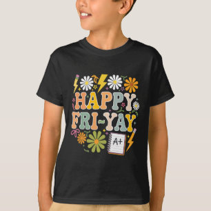 T-shirt Joyeux Ven-redi Drôle Prof de Vie Week-end de Jeux