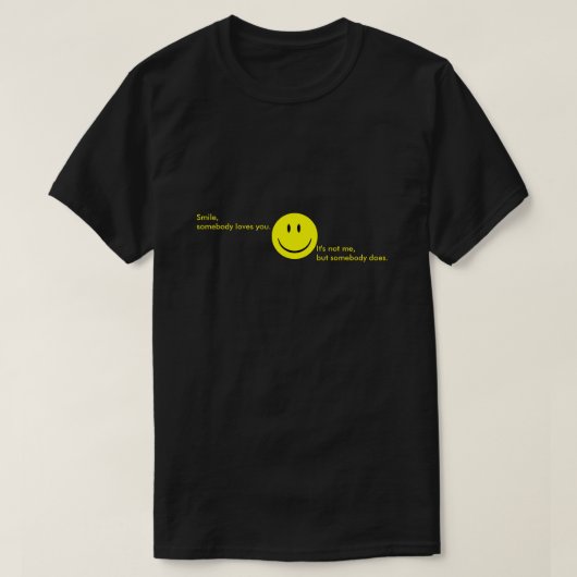 T-shirt Joyeux visage (Design devant)