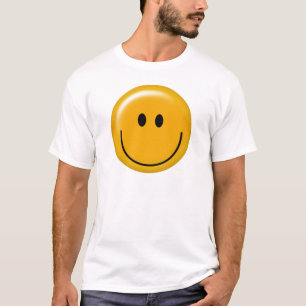 T-shirt Joyeux visage jaune