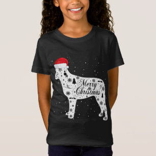T-Shirt Joyeux Xmas Australian Stumer Tail Chien de bétail