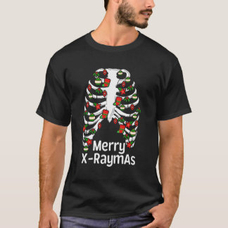 T-shirt Joyeux Xraymas Funny Xray Tech pour Noël
