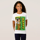 T-Shirt Joyeux Yogi Bear (Devant entier)
