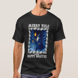 T-shirt Joyeux Yule et Joyeux Solstice Solstice d'hiver Ch