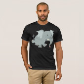 T-shirt Joyful Cartoon Elephant (Devant entier)