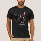 T-shirt Joyful Cat Smile de Felini (Devant)