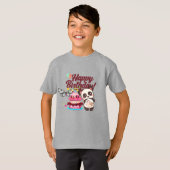 T-shirt Joyful Confetti Joyeux voeux d'anniversaire (Devant entier)