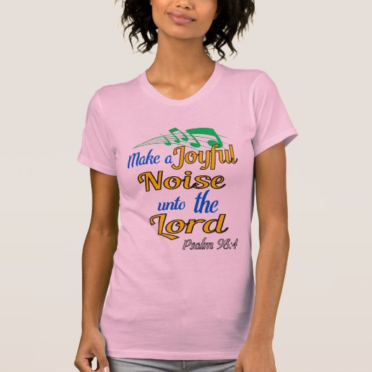 T-shirt Joyful noise (Devant)