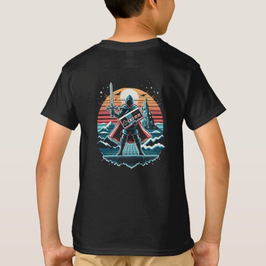 T-shirt Joystick Warrior (Dos)