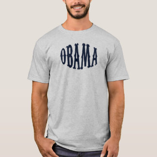 T-shirt JPEG d'OBAMA_Blue