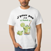 T-shirt J'peux pas... J'ai ti punch (Devant)