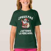 T-shirt J'Peux Pas J'attends Le Père Noël Joyeux Noel (Devant)