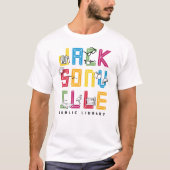 T-shirt JPL blanc (Devant)