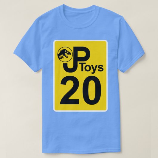 T-shirt JPtoys 20 Portrait Jaune (Design devant)