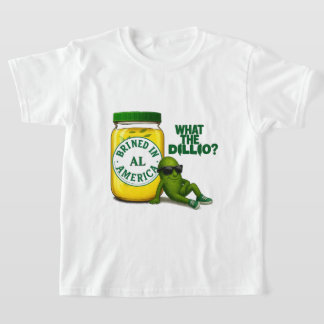 T-Shirt Jr Dill Saumurée en Amérique