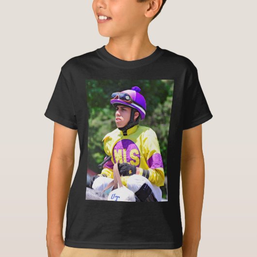 T-shirt Jr. d'Irad Ortiz (Devant)
