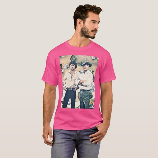 T-shirt Jr Et Bobby Ewing (Devant entier)